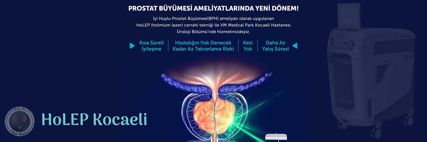 Prostat Büyümesi Ameliyatları HoLEP